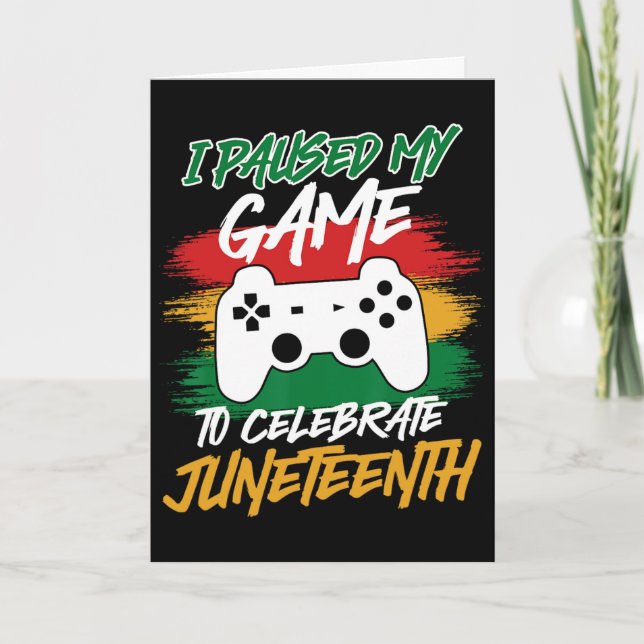 Carte Manette Console de jeux vidéo a mis mon jeu en pau (Devant)