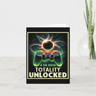 Carte Manette de jeu vidéo Eclipse solaire totale 2024 g
