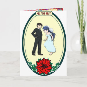 Carte manga couple, all the best,
