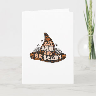 Carte Manger Boire Et Être Chapeau De Sorcière Esthétiqu