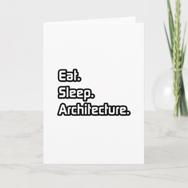 Carte Manger. Dormir. Architecture. (Devant)