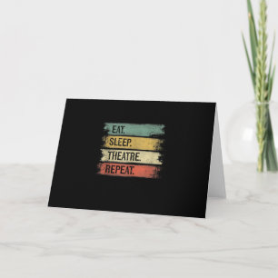 Carte Manger Dormir Théâtre Répéter Cadeaux Techniques d