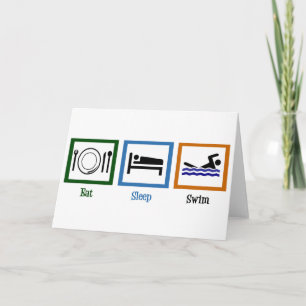 Carte Mangez le bain de sommeil