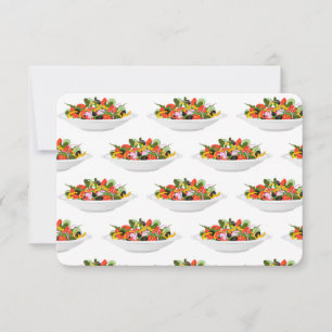 Carte Mangez plus de plantes frais motivation salade let