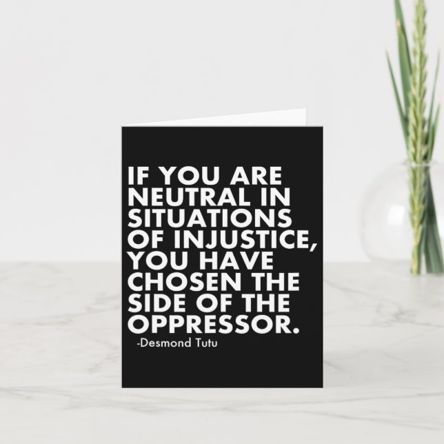 Carte Manifestation contre Trump (Devant)