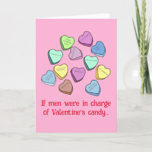 Carte Manly Valentine Candy