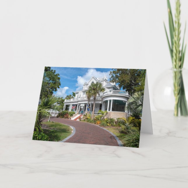 Carte Manoir vintage Key West (Devant)