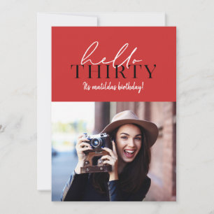 Carte Manuscrit moderne et 30ème photo géométrique