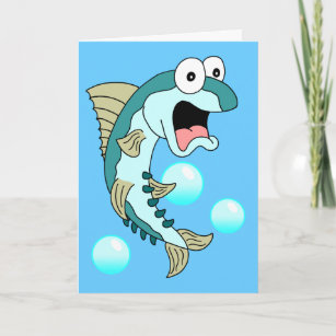 Cartes D Drole Poissons D Anniversaire Zazzle Ca