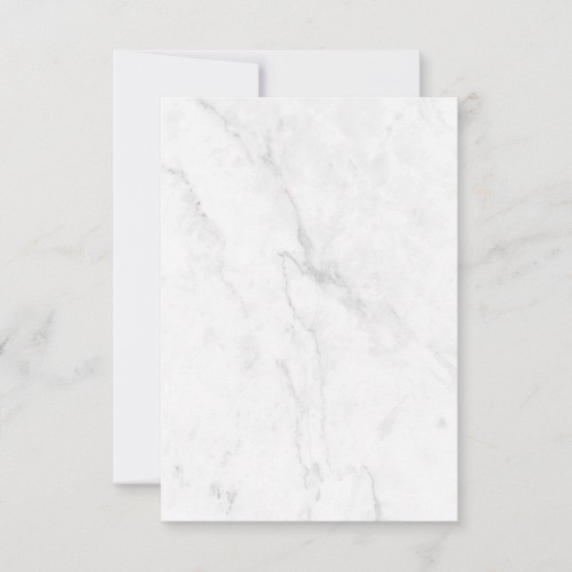 Carte Marbre Blanc (Devant)