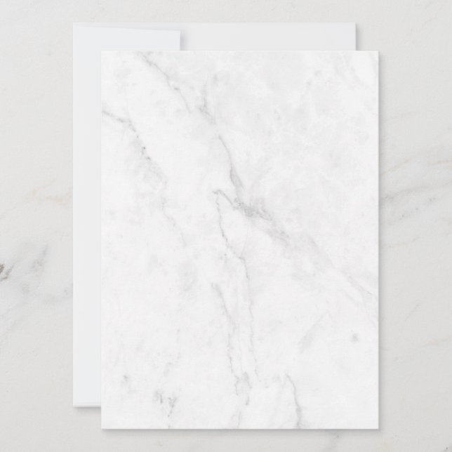 Carte Marbre Blanc (Devant)