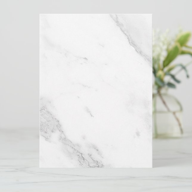 Carte Marbre Blanc (Debout devant)