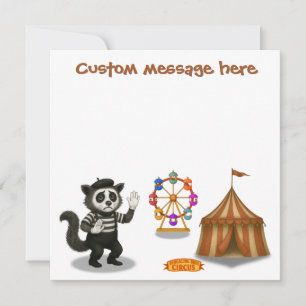 Carte Marcel, civette mime