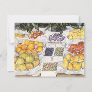 Carte Marché aux Fruits par Gustave Caillebotte, Art Anc