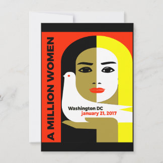 Carte Marche des femmes à Washington - 21 janvier 2017