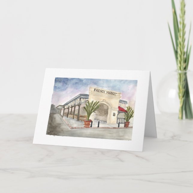 Carte marché français (Devant)