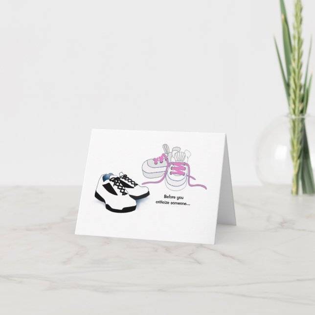 Carte Marcher un kilomètre dans les chaussures de quelqu (Devant)