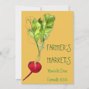 Carte Marchés fermiers fruits et légumes biologiques