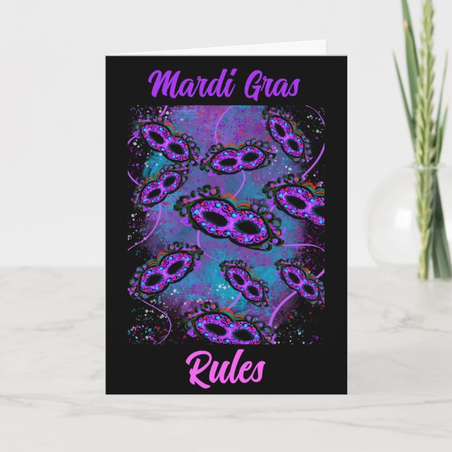 Carte Mardi Gras (Devant)