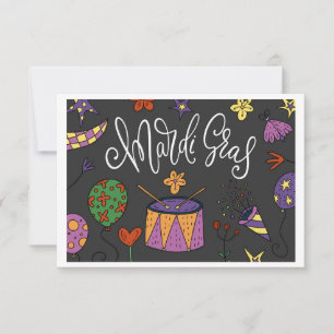 Carte Mardi Gras