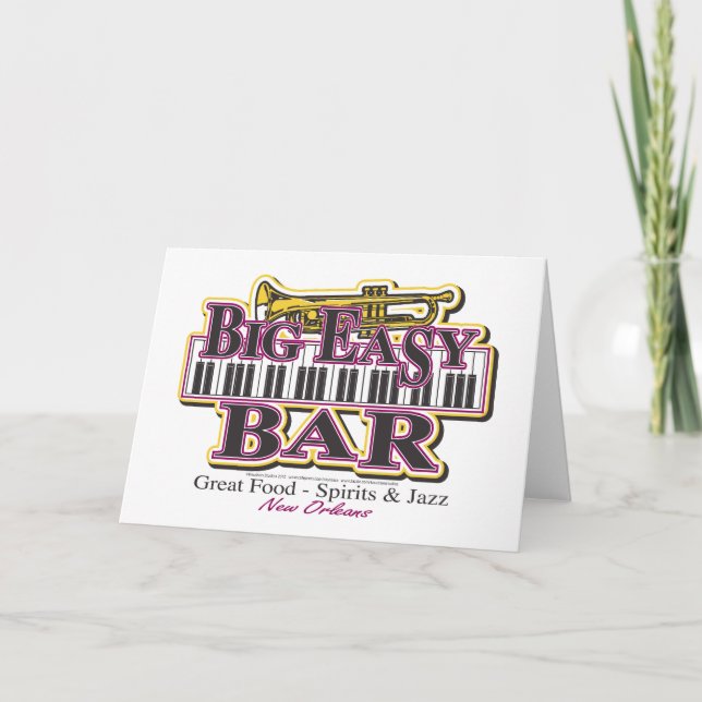 Carte Mardi Gras de la Nouvelle-Orléans (Devant)