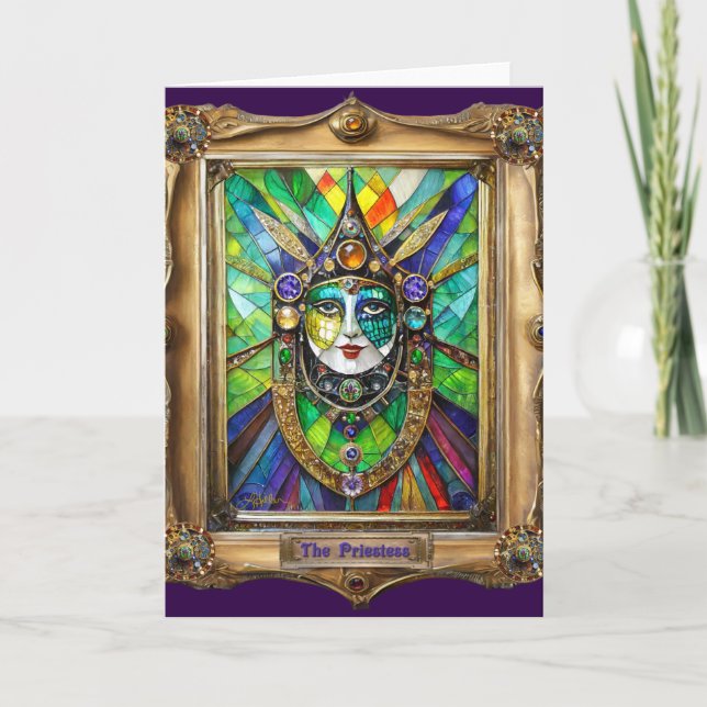 Carte Mardi Gras Realm Portraits - La Prêtre (Devant)