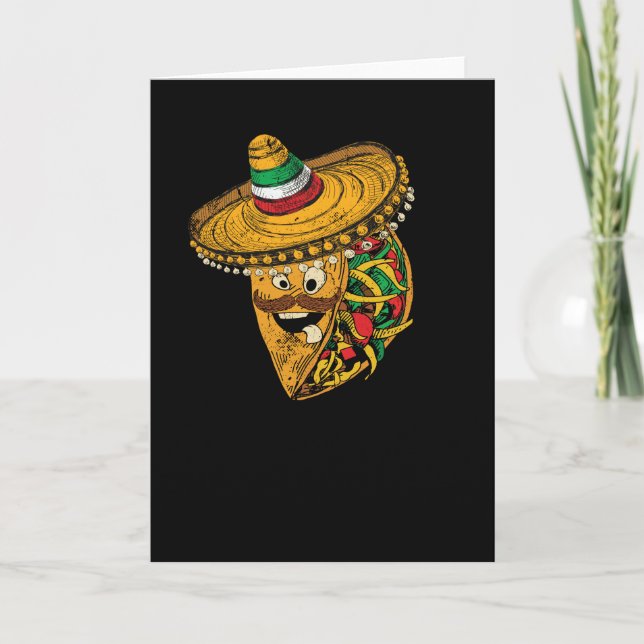 Carte Mardi Taco Tacos Cinco De Mayo (Devant)