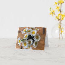Carte Marguerites (vierge)