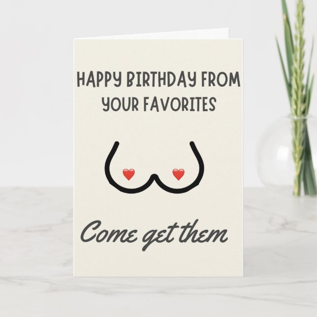 Carte Mari Anniversaire Drôle Hommes Boyami Lui Annivers (Devant)