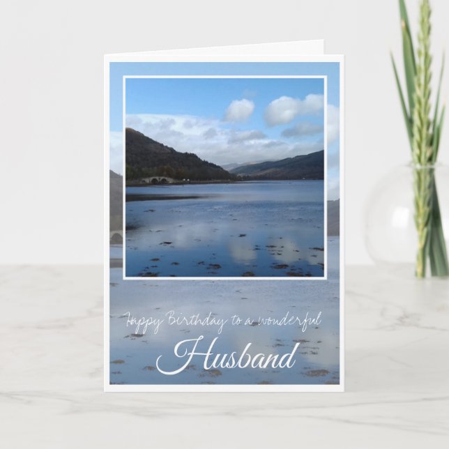 Carte Mari d'anniversaire, Inveraray, Écosse (Devant)