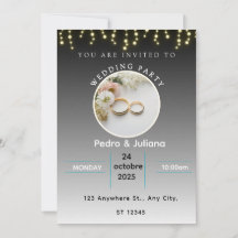 Carte mariage