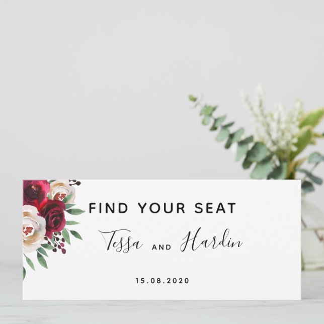 Carte Mariage Bourgogne (Debout devant)