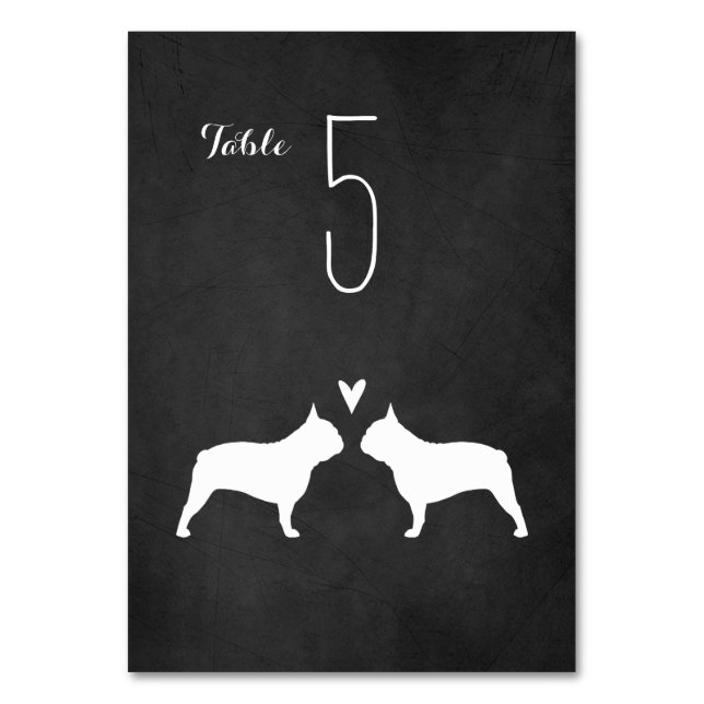 Carte Mariage Bulldog Français (Par défaut)