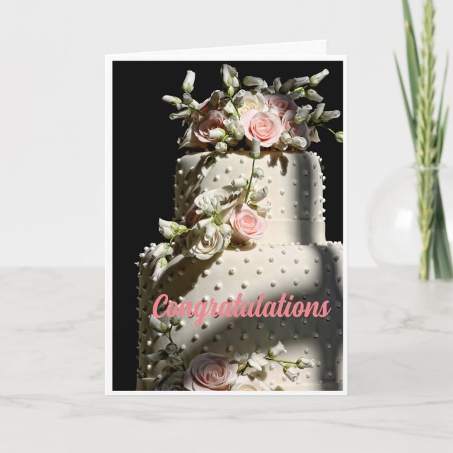 Carte Mariage chrétienne (Devant)