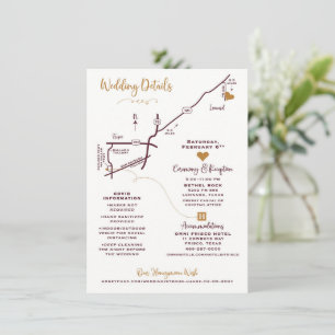 Carte Mariage de boîtier - MÉGAN DE CONCEPTION PER