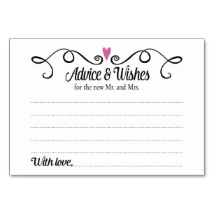 Carte Mariage de deux coeurs Conseils et voeux