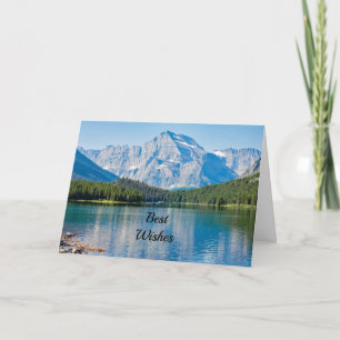 Carte Mariage de Félicitations Mountain Lake