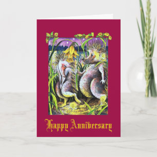 Carte Mariage de hérisson Ruby