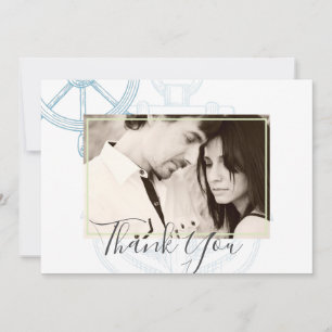 Carte Mariage de la Roue de Navires de Navigation