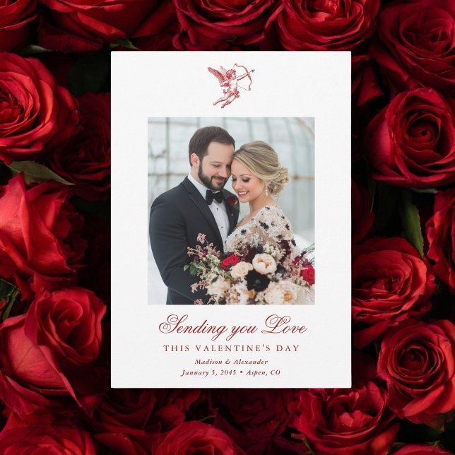 Carte Mariage de la Saint-Valentin des jeunes mariés Cup (Créateur téléchargé)