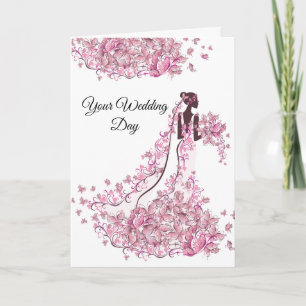 Carte Mariage de mariée