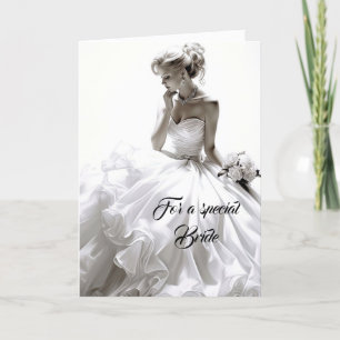 Carte Mariage de mariée
