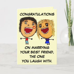Carte Mariage de votre meilleur ami dessin