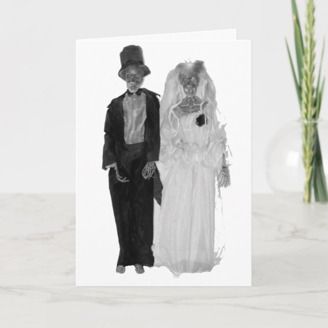 Carte Mariage de zombi (Devant)
