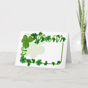 Carte Mariage du jour de St Patrick