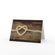 Carte Mariage et Anniversaire à triple cordon