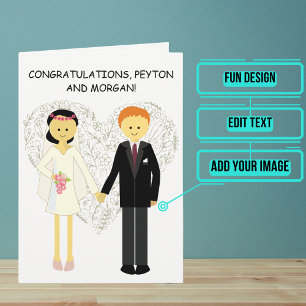 Carte Mariage Félicitations Charming