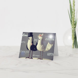 Carte Mariage "Fun Fun Fun Fly"