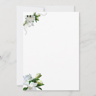 Carte Mariage Gardenias
