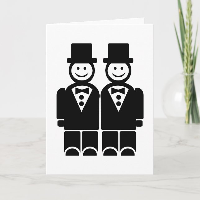 Carte Mariage homosexuel (Devant)